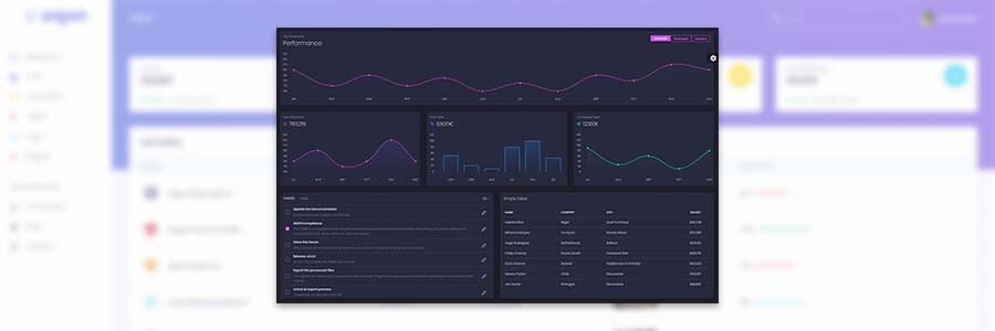 Flask Dashboard Black