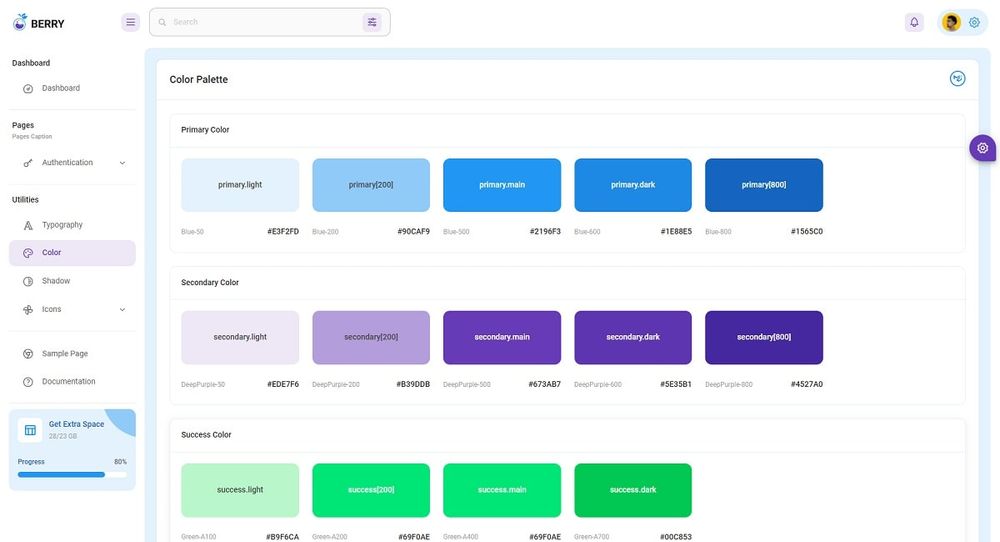 Berry - Open-Source React Dashboard