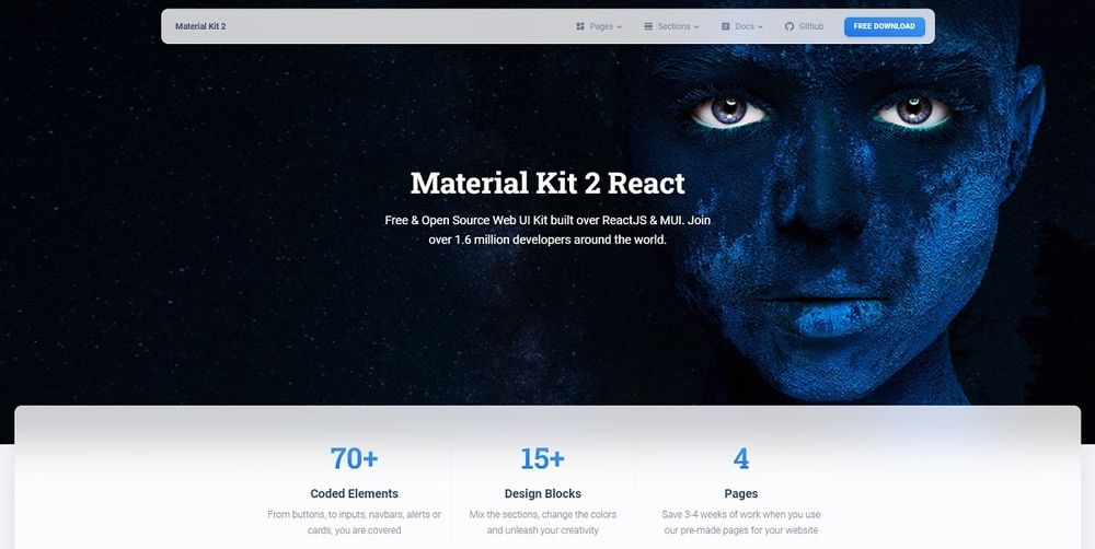 React Mui Templates Open Source And Free