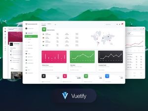 Vuetify Material Dashboard 2 PRO (updated)