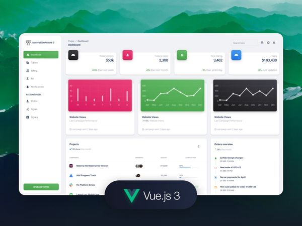 Bootstrap Vue3 - Free Templates